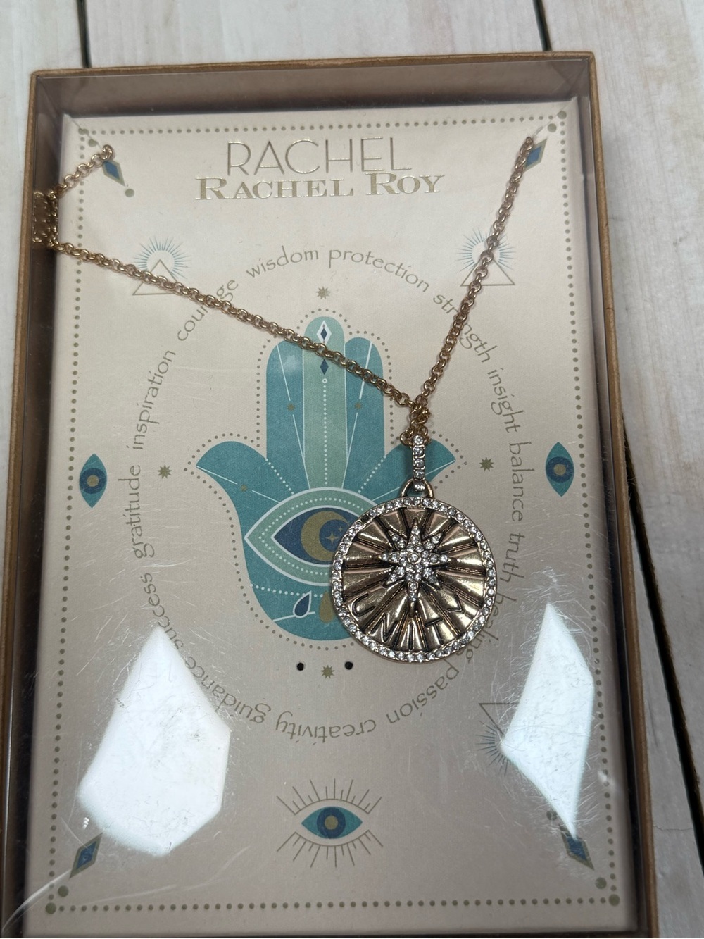 Rachel Roy Necklace gold tone